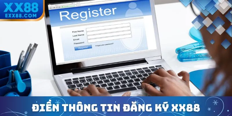 Điền thông tin đăng ký XX88