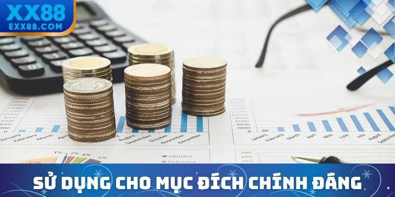 Sử dụng tài khoản chơi game cho mục đích chính đáng